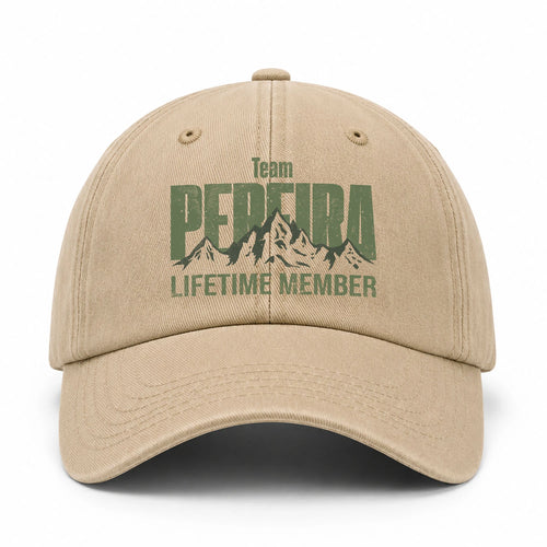 Team Your Name Lifetime Member Mountain Cap PEREIRA 13K1 C58PF