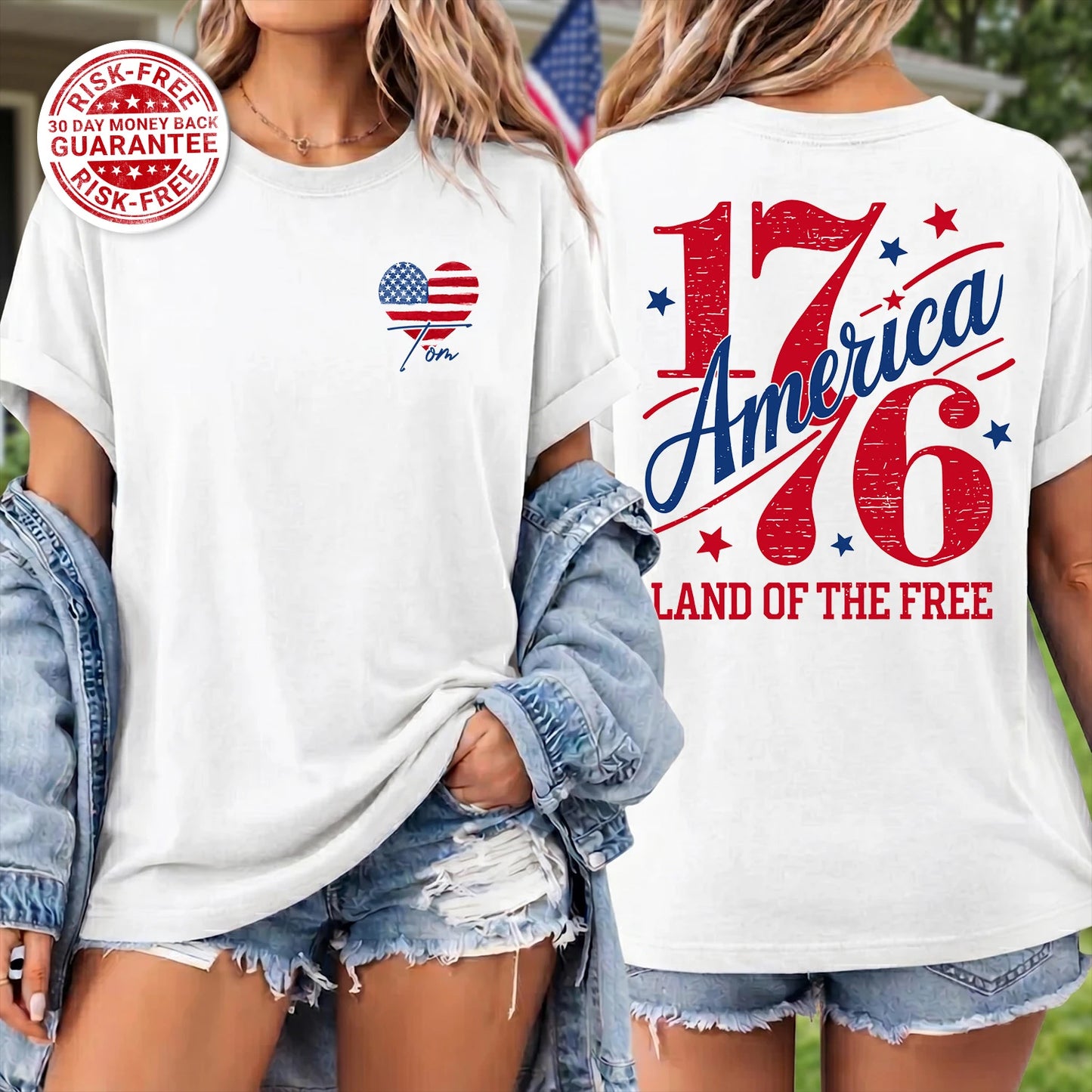 TOM 13K1-557 America 1776 Land of the Free