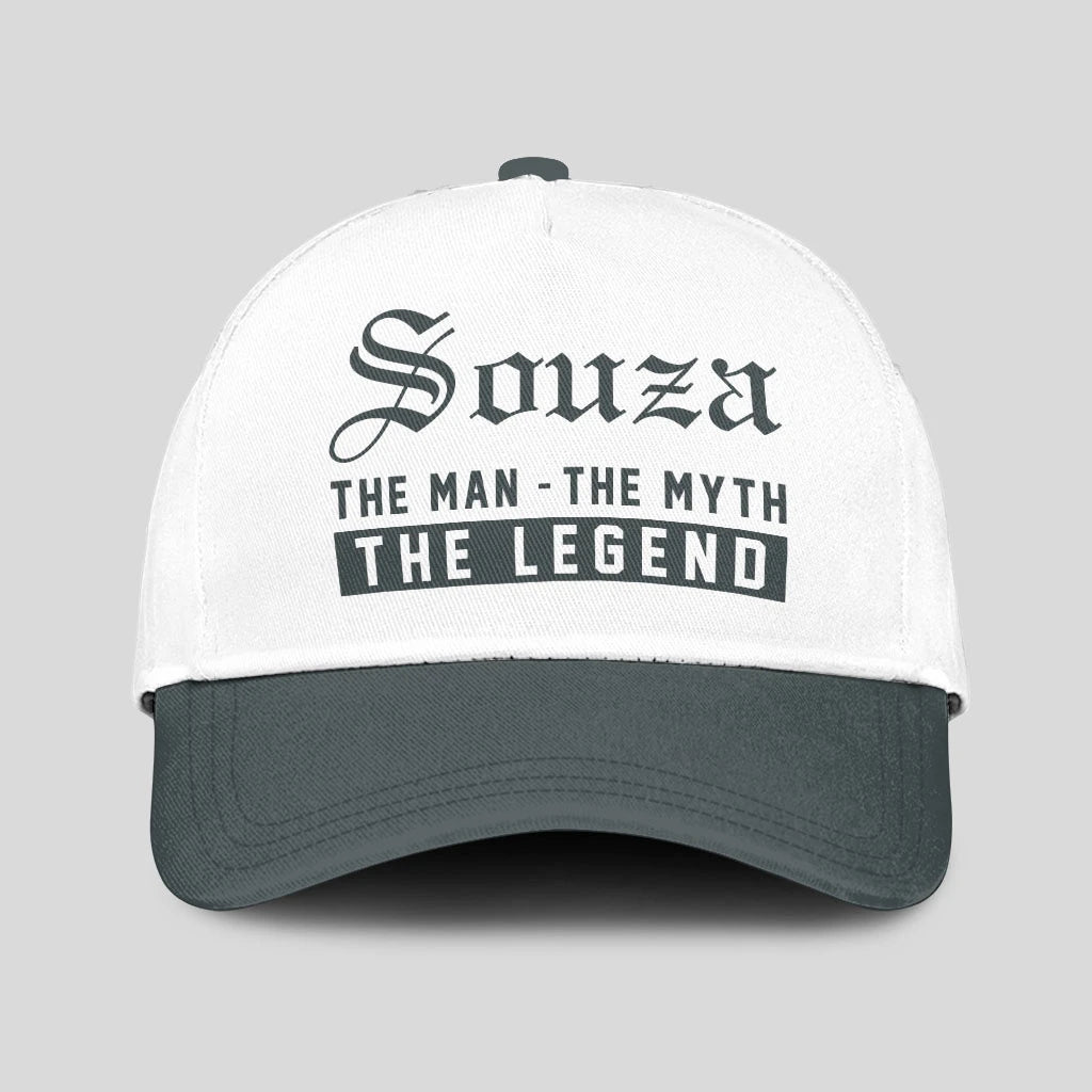 The Man The Myth The Legend Luxury Cap SOUZA 13K1 C39PF