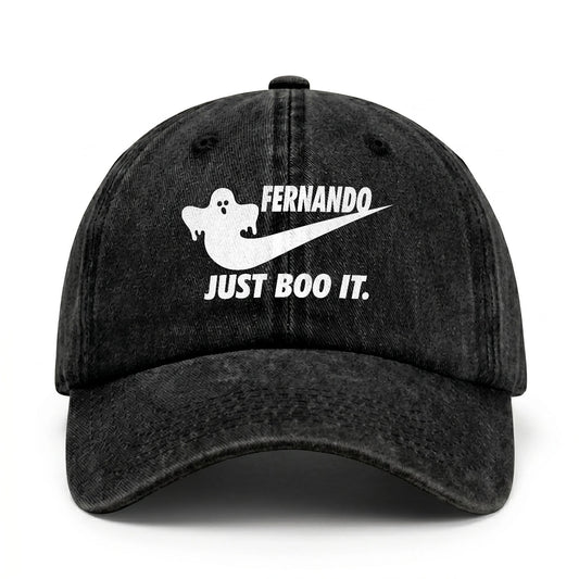 Just Boo It Halloween Washed Cap FERNANDO 13K1 C83PF