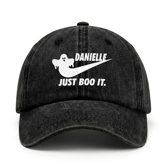 Just Boo It Halloween Washed Cap DANIELLE 13K1 C83PF