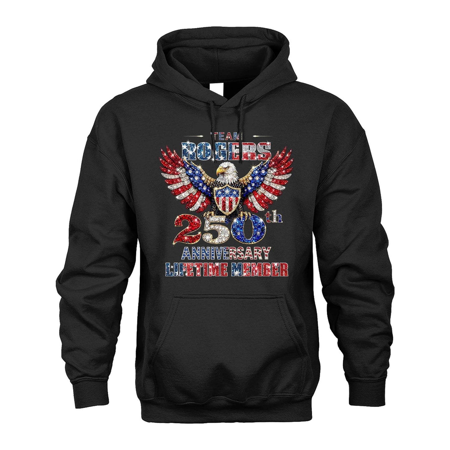 ROGER 13K1-523 Personalized "Team...Lifetime Member" America 250 Design