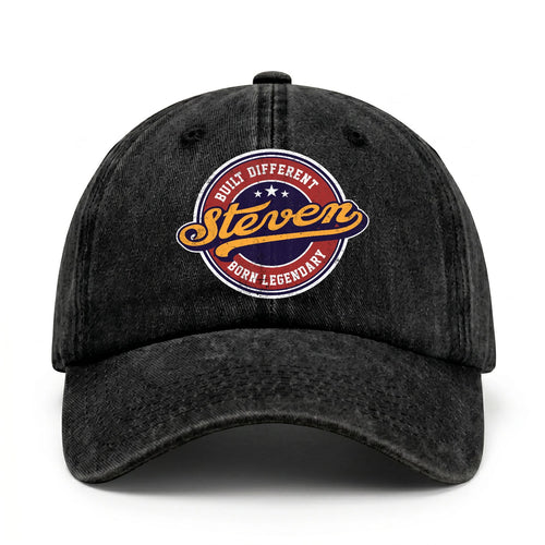 Built Different Born Legendary Logo Washed Cap STEVEN 13K1 C65PF
