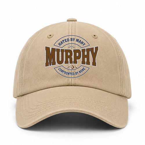 Hated By Many Confronted By None Washed Cap MURPHY 13K1 C36PF