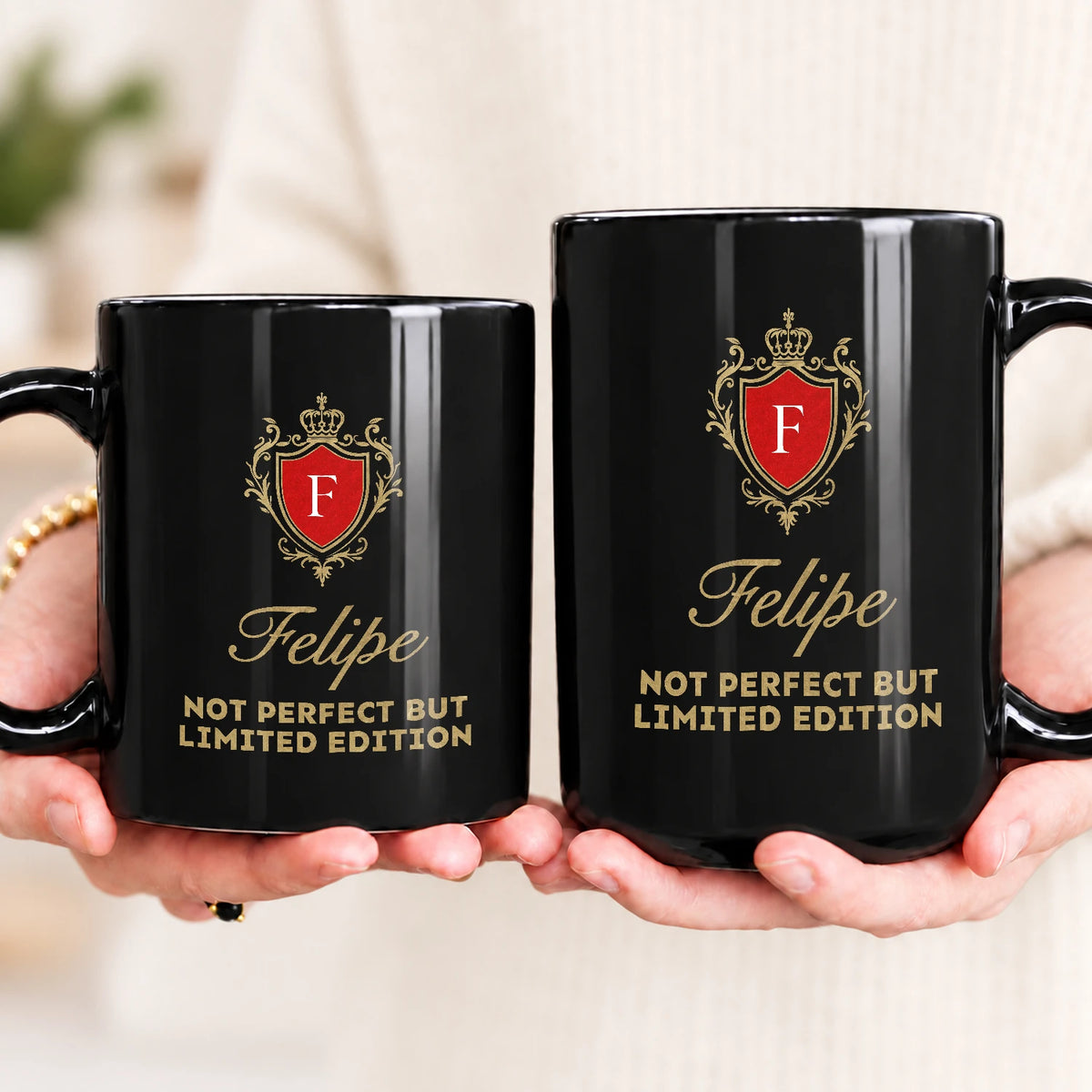Not Perfect But Limited Eidition Golden Logo Mug FELIPE 13K1 MG19