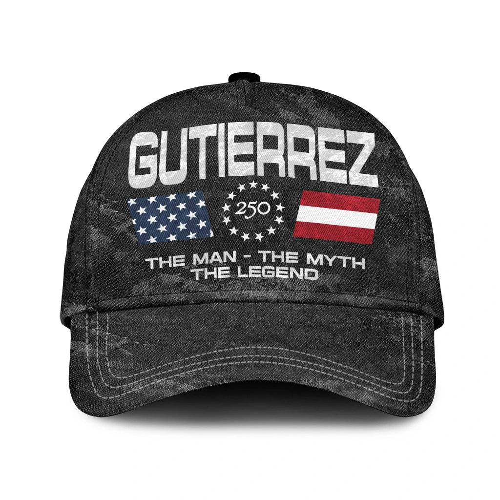 GUTIERREZ 13K1-C11PF America 250 The man - The Myth - The Legend