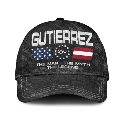 GUTIERREZ 13K1-C11PF America 250 The man - The Myth - The Legend