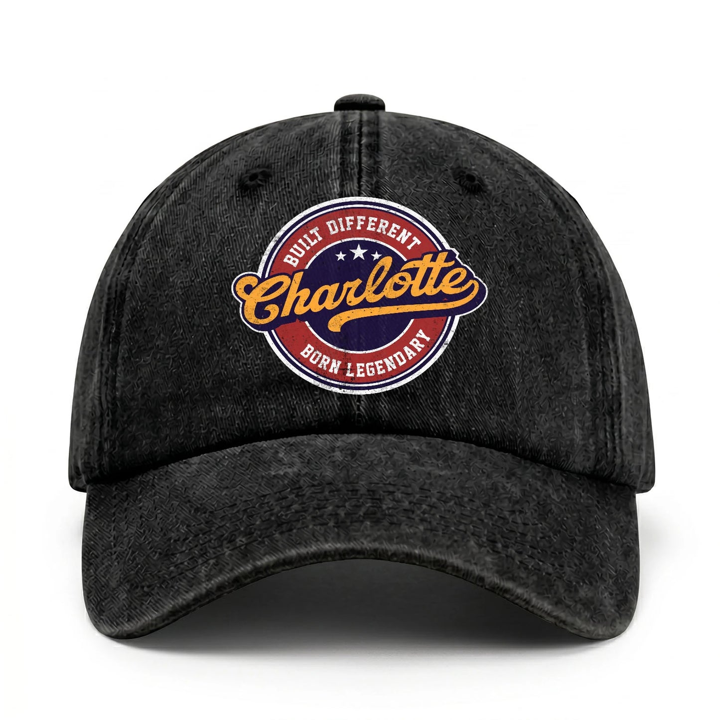 Built Different Born Legendary Logo Washed Cap CHARLOTTE 13K1 C65PF