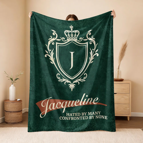 Hated by Many Confronted by None Old Money Blanket JACQUELINE 13K1 BK19