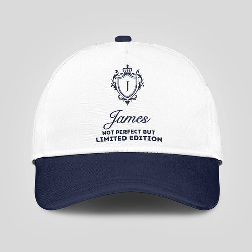 Not Perfect But Limited Edition Blue And White Luxury Cap JAMES 13K1 C151PF