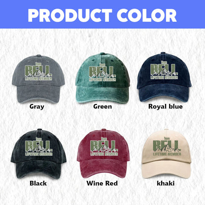 Team Your Name Lifetime Member Mountain Cap BELL 13K1 C58PF