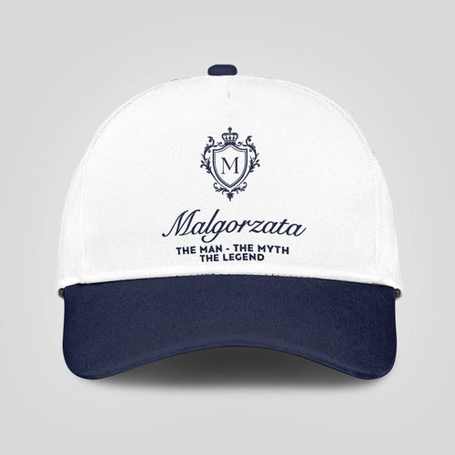 The Man The Myth The Legend Blue Cap MALGORZATA 13K7 C46PF
