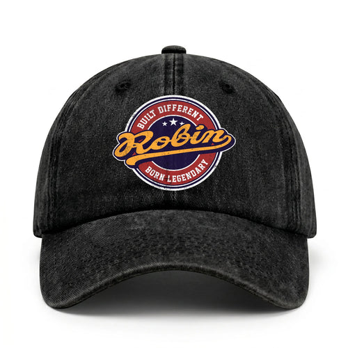 Built Different Born Legendary Logo Washed Cap ROBIN 13K1 C65PF