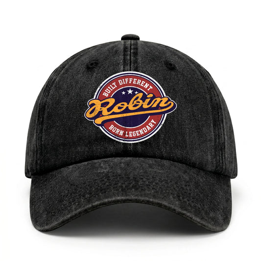 Built Different Born Legendary Logo Washed Cap ROBIN 13K1 C65PF