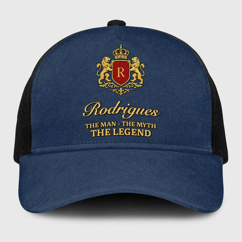 The Man The Myth The Legend Royal Blue Mesh Cap RODRIGUES 13K1 C187PF