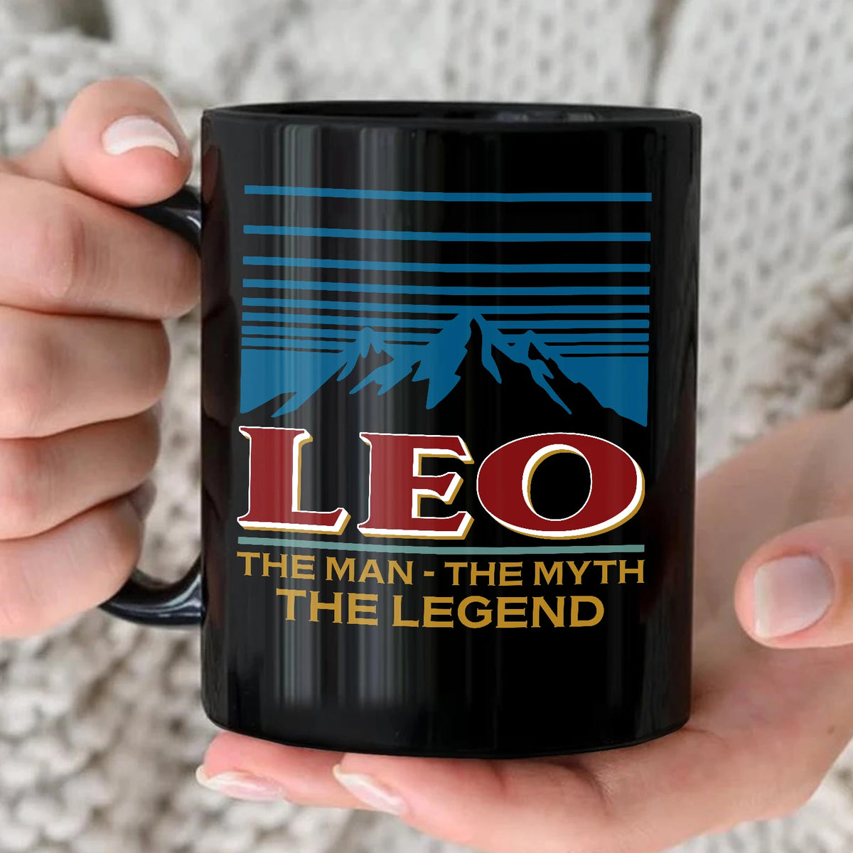 The Man The Myth The Legend Mountain Mug LEO 13K1 MG04