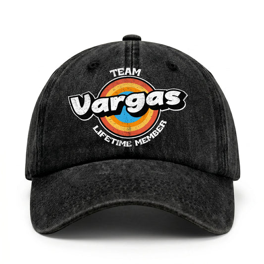 Team Your Name Lifetime Member Logo Cap VARGAS 13K1 C66PF