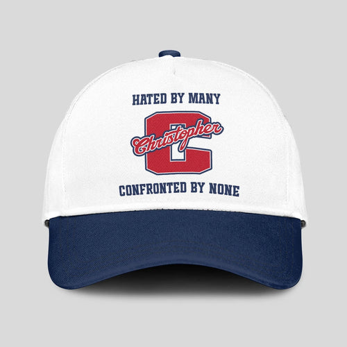Hated By Many Confronted By None Sporty Cap CHRISTOPHER 13K1 C45PF