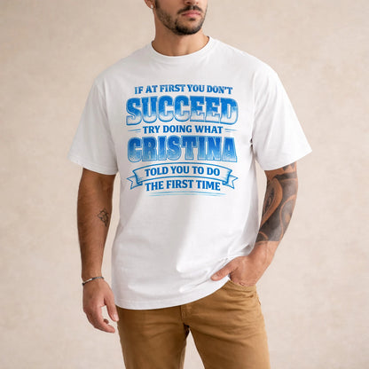 CRISTINA 13K1-502 If At First You Don't Succeed...