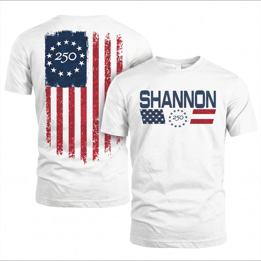 SHANNON 13K1-551 America 250 Years of Freedom