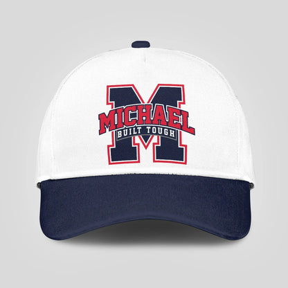 Built Tough Blue And White Baseball Cap MICHAEL 13K1 C103PF