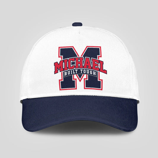 Built Tough Blue And White Baseball Cap MICHAEL 13K1 C103PF