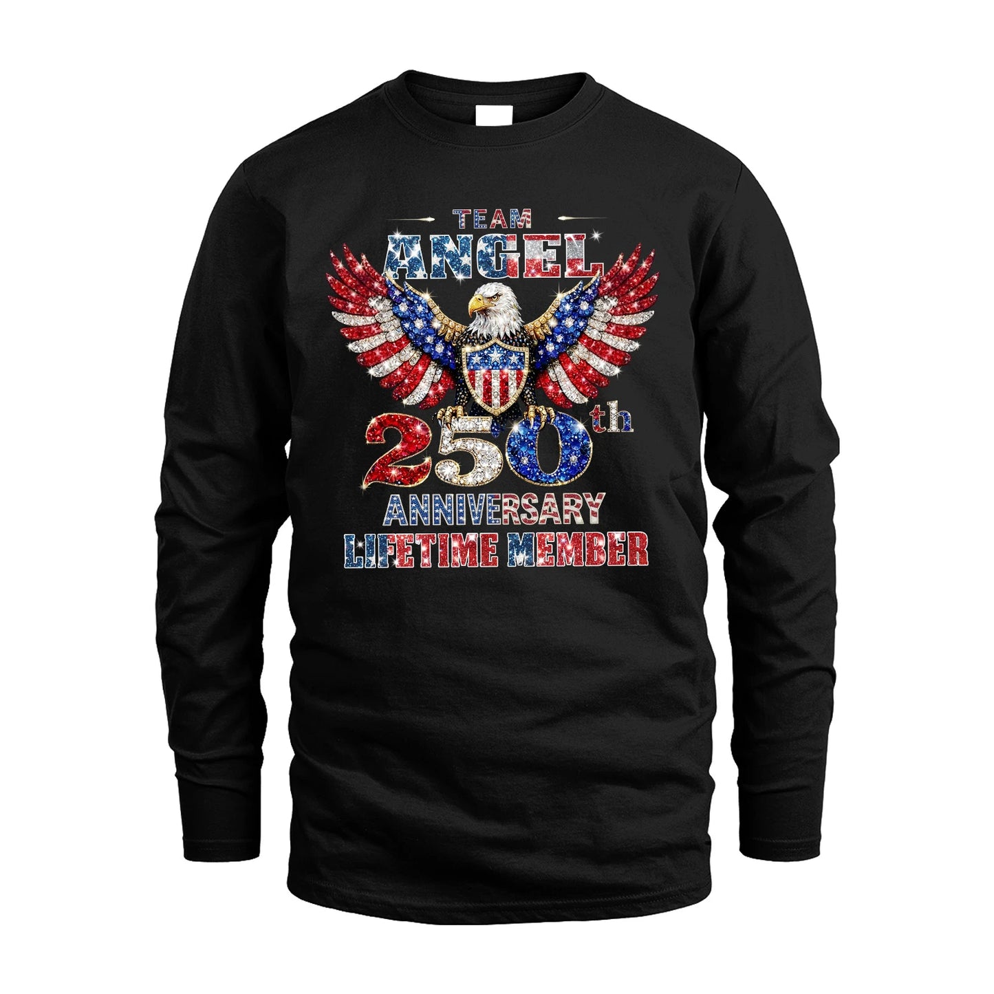 ANGEL 13K1-523 Personalized "Team...Lifetime Member" America 250 Design