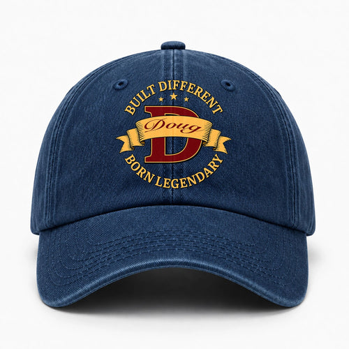 Built Different Born Legendary Royal Washed Cap DOUG 13K1 C71PF