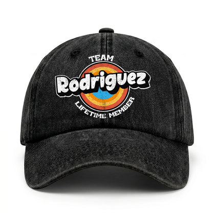 Team Your Name Lifetime Member Logo Cap RODRIGUEZ 13K1 C66PF
