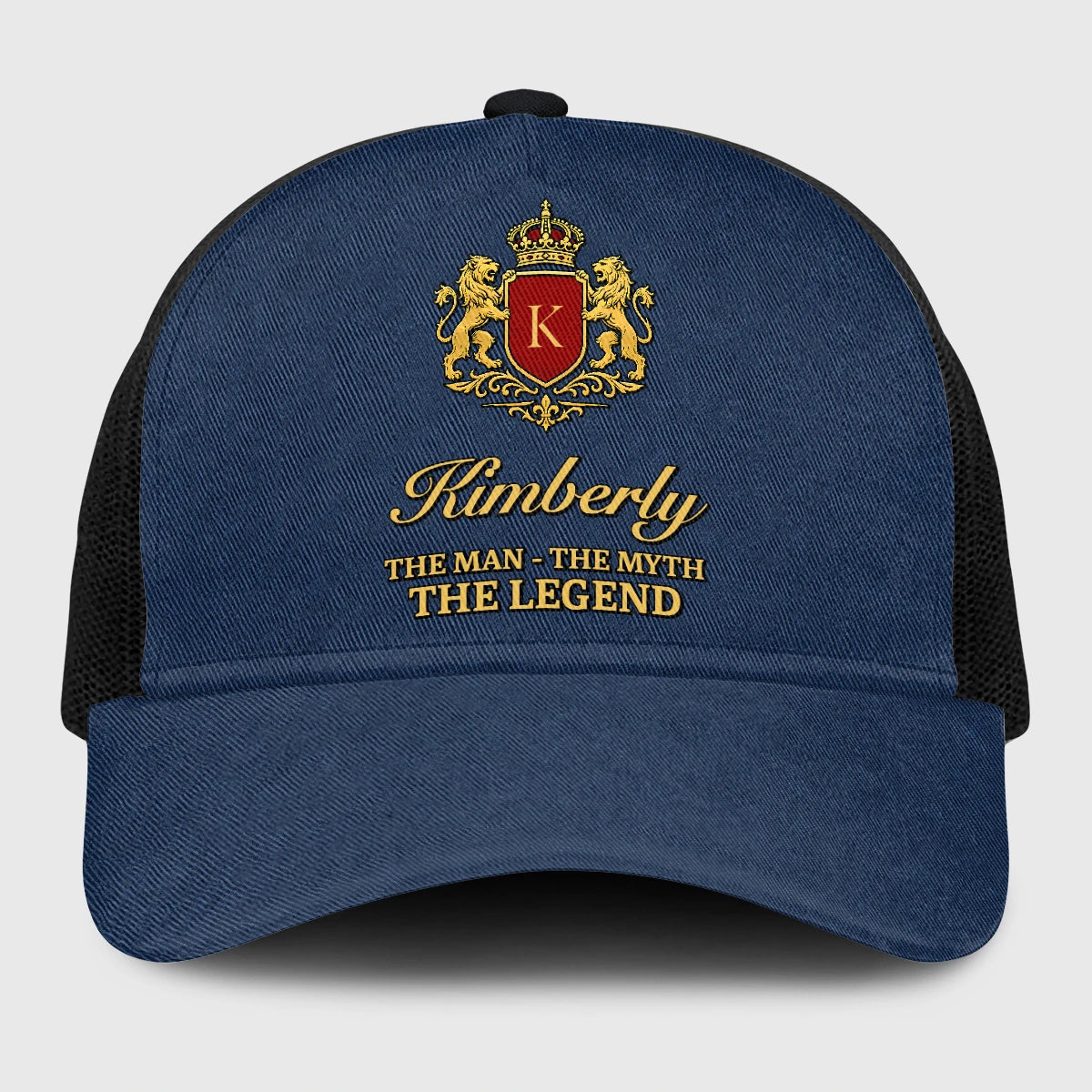 The Man The Myth The Legend Royal Blue Mesh Cap KIMBERLY 13K1 C187PF