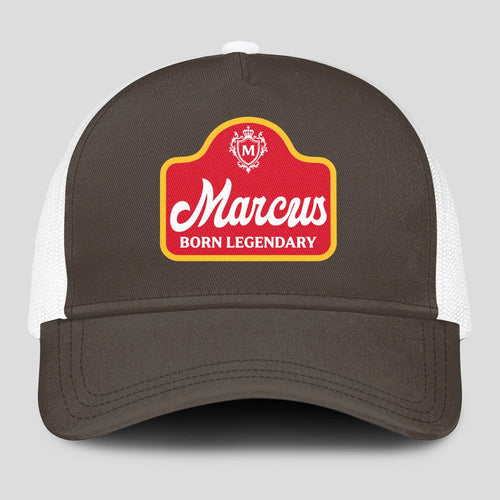 Born Legendary Charcoal Mesh Cap MARCUS 13K1 C196PF