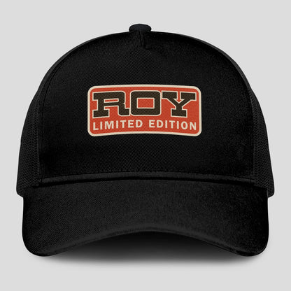 Limited Edition Red Logo Black Mesh Cap ROY 13K1 C215PF