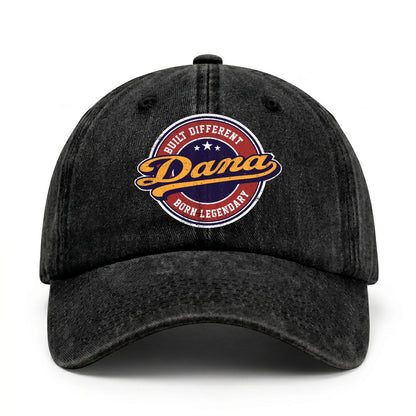 Built Different Born Legendary Logo Washed Cap DANA 13K1 C65PF