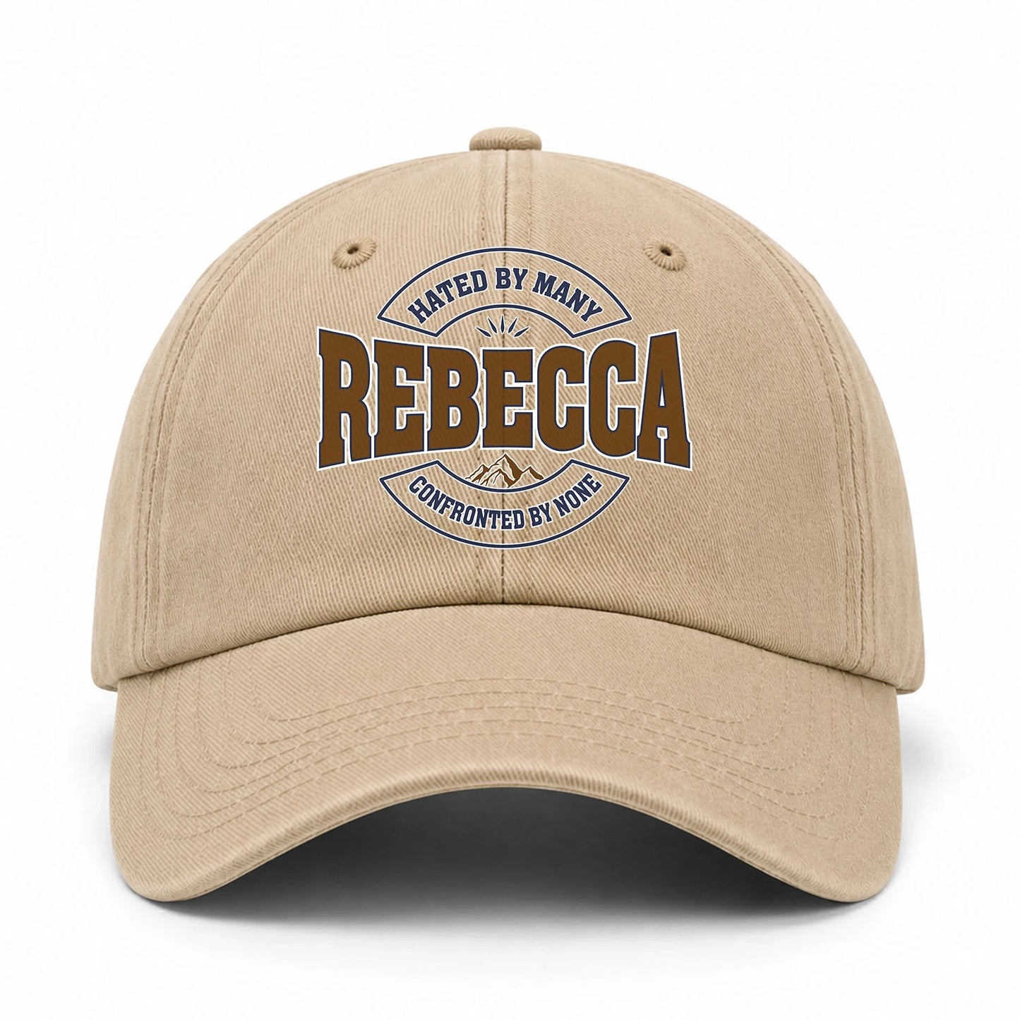 Hated By Many Confronted By None Washed Cap REBECCA 13K1 C36PF