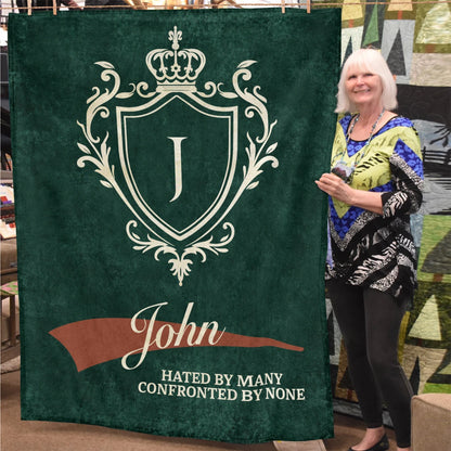 Hated by Many Confronted by None Old Money Blanket JOHN 13K1 BK19