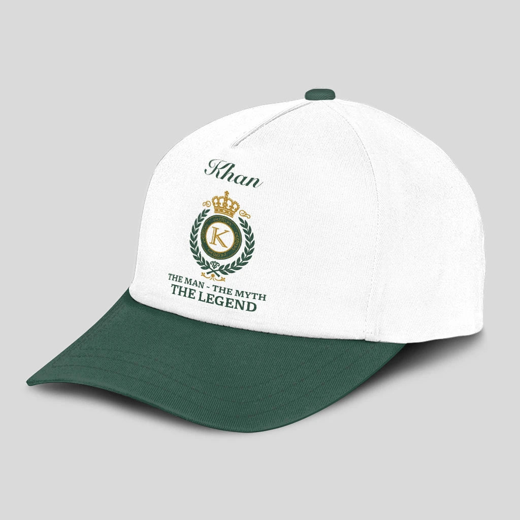 The Man The Myth The Legend Royal Logo Cap KHAN 13K1 C42PF