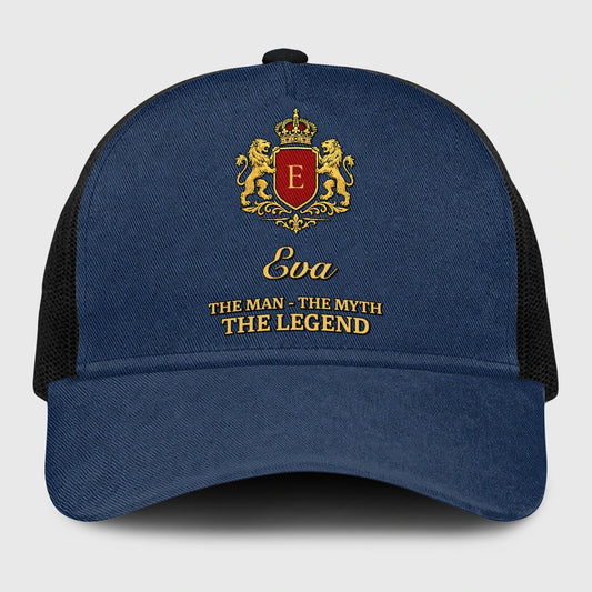 The Man The Myth The Legend Royal Blue Mesh Cap EVA 13K1 C187PF