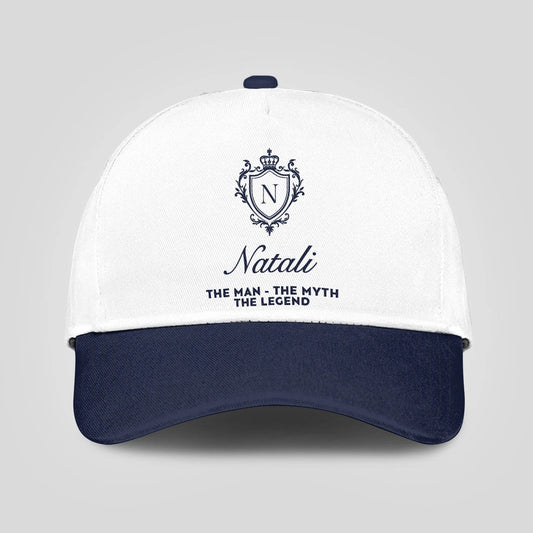 The Man The Myth The Legend Blue Cap NATALI 13K5 C46PF