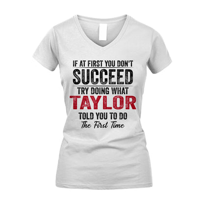 TAYLOR 13K1-357 If At First You Don't Succeed...