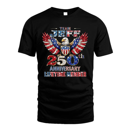 JEAN 13K1-523 Personalized "Team...Lifetime Member" America 250 Design