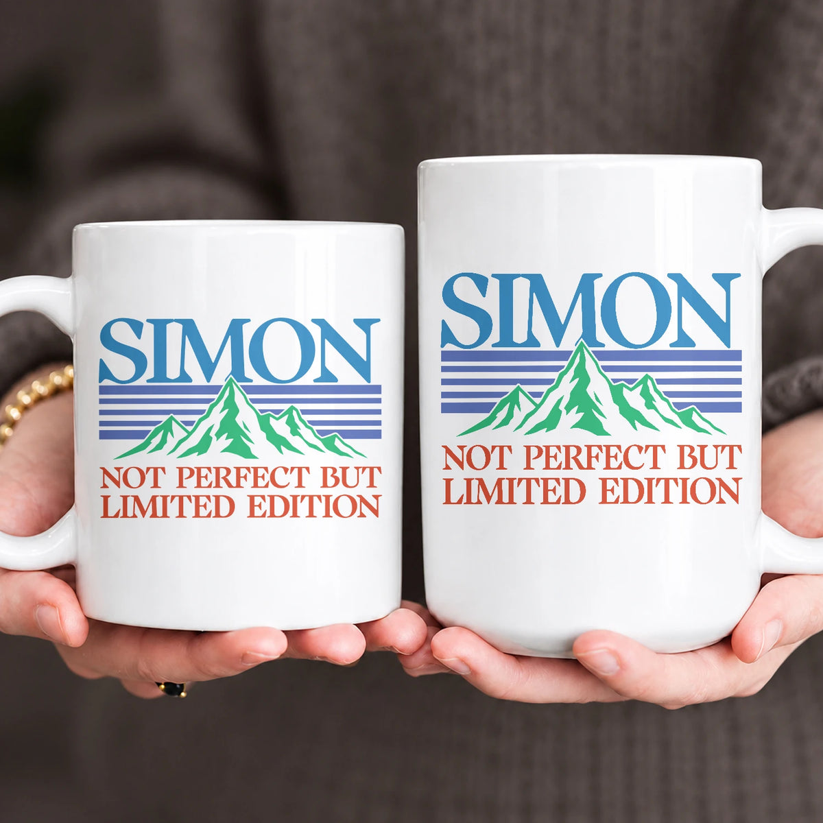 Not Perfect But Limited Eidition Retro Mountain Mug SIMON 13K1 MG29