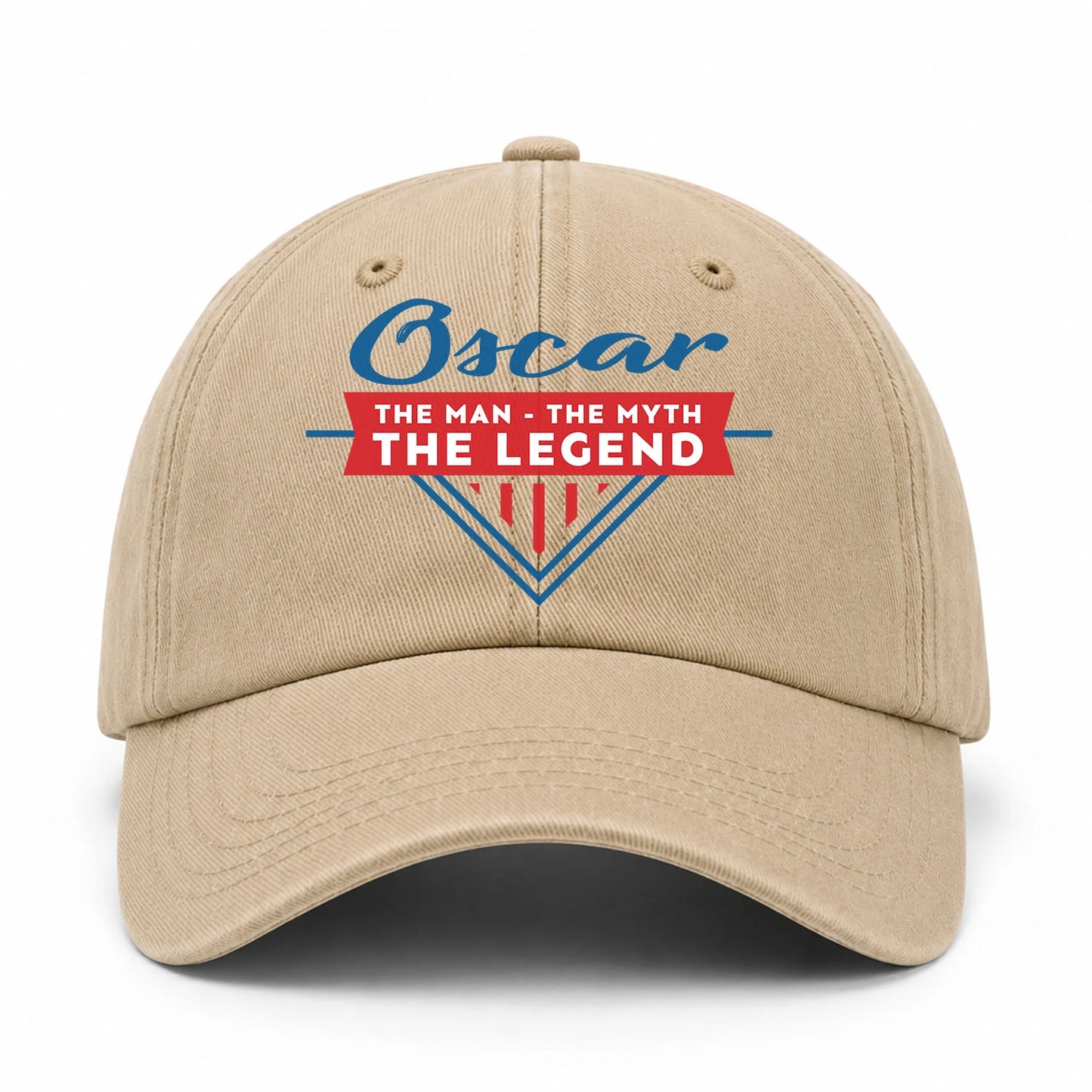 The Man The Myth The Legend Logo Washed Cap OSCAR 13K1 C37PF