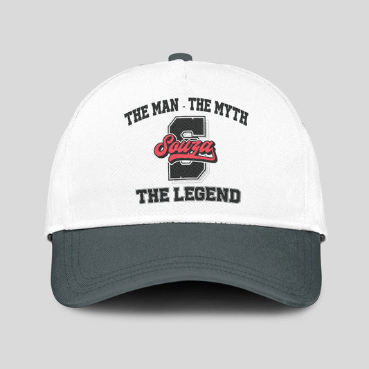 The Man The Myth The Legend Custom Initial Letter And Name Cap SOUZA 13K1 C38PF