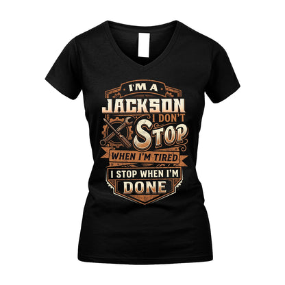 JACKSON 13K1-531 I Don't Stop When I'm Tired I Stop When I'm Done