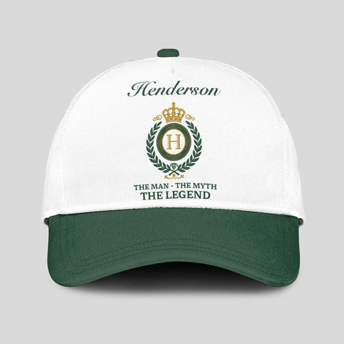 The Man The Myth The Legend Royal Logo Cap HENDERSON 13K1 C42PF