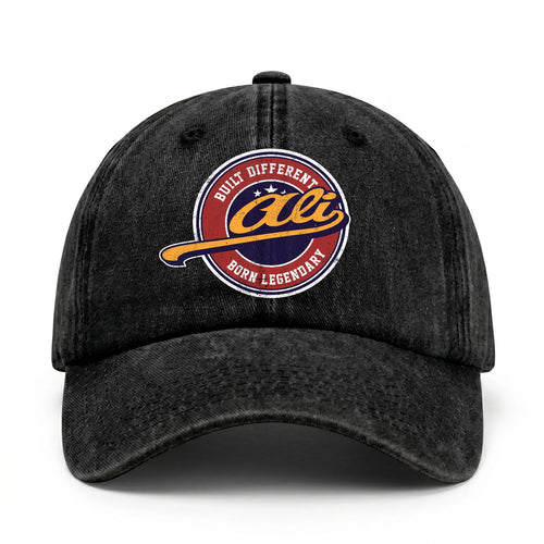 Built Different Born Legendary Logo Washed Cap ALI 13K1 C65PF