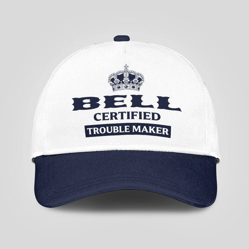 Certified Your Name Trouble Maker Washed Cap BELL 13K1 C148PF