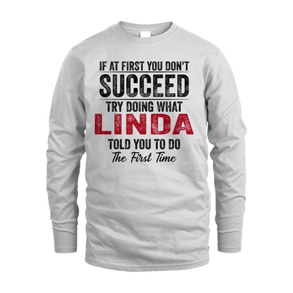 LINDA 13K1-357 If At First You Don't Succeed...