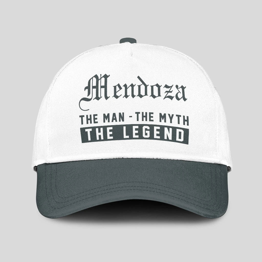 The Man The Myth The Legend Luxury Cap MENDOZA 13K1 C39PF
