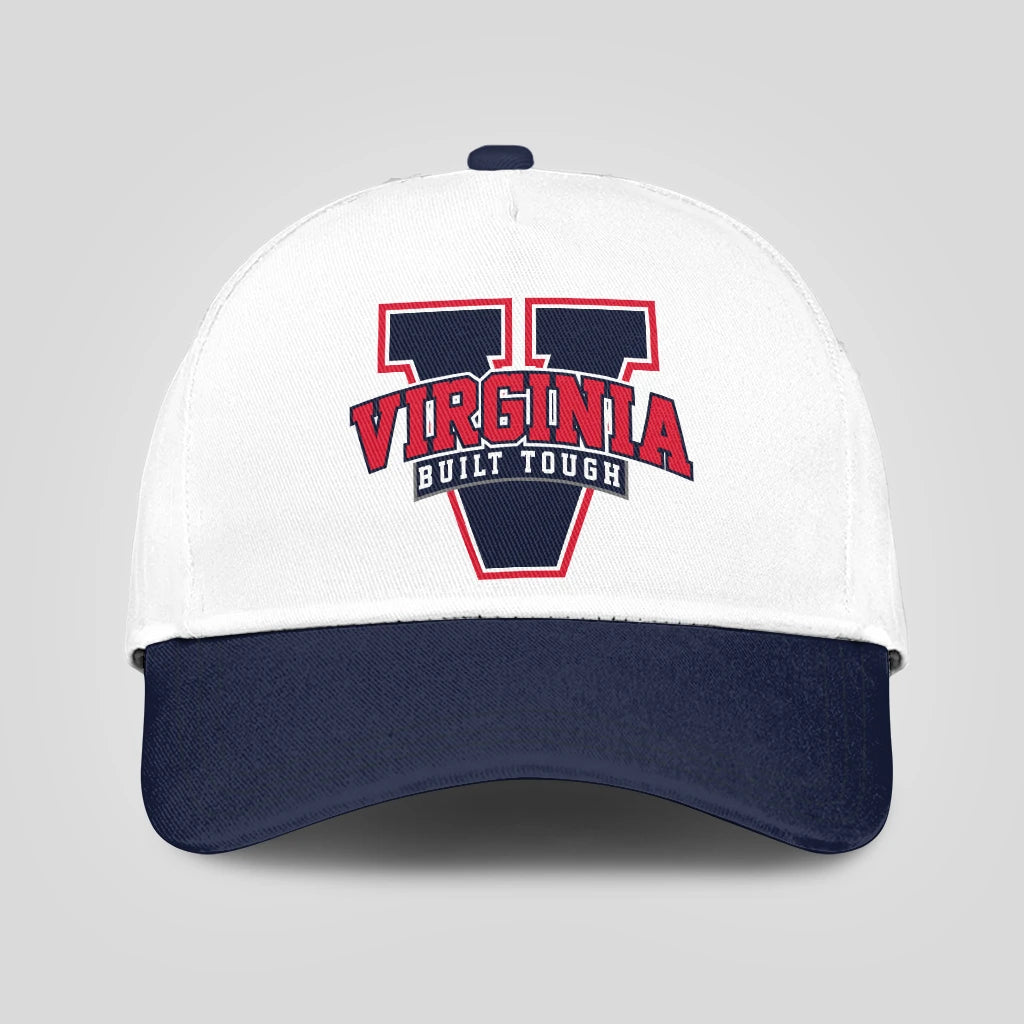 Built Tough Blue And White Baseball Cap VIRGINIA 13K1 C103PF